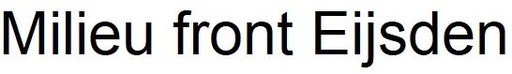 Stichting Milieu Front Eijsden