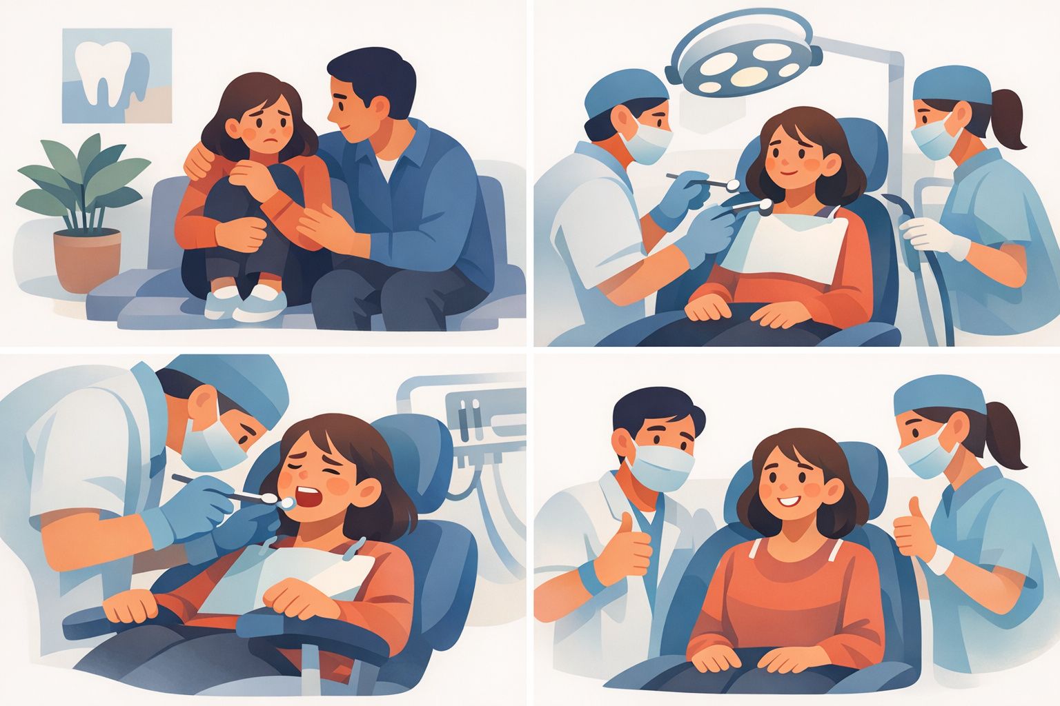 Bang voor de tandarts en toch weer in de stoel