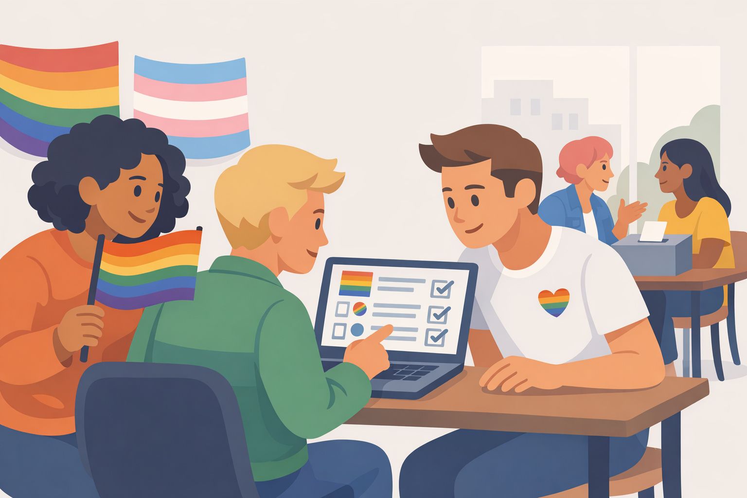 COC lanceert lhbti+ kieswijzer voor gemeenteraadsverkiezingen