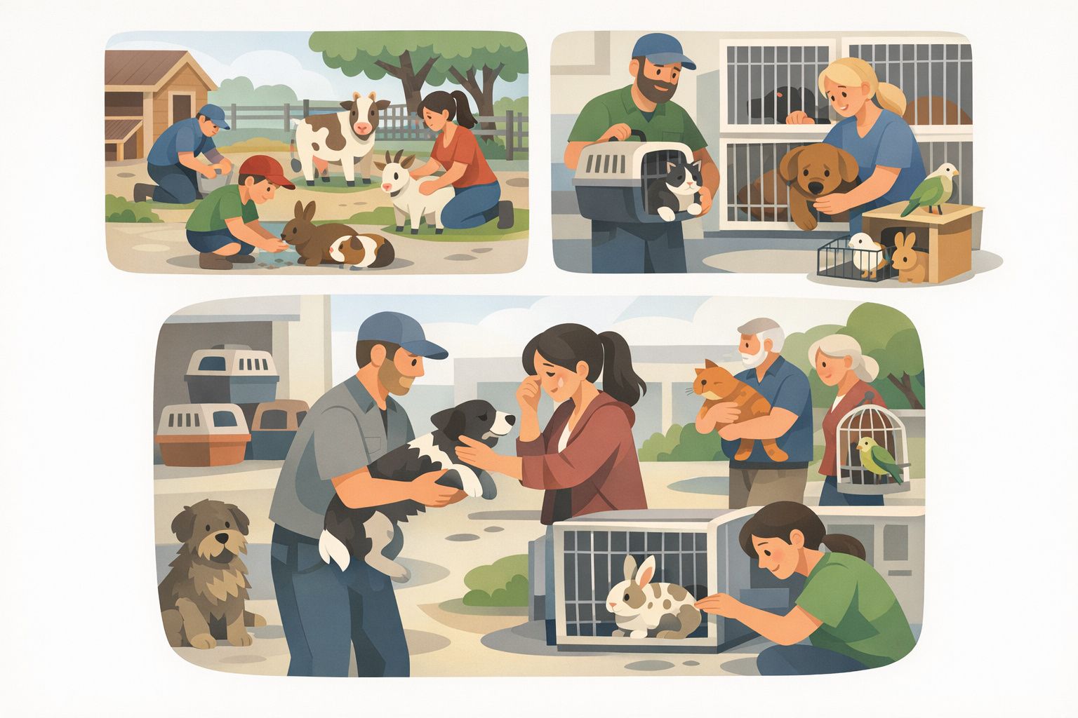 Dumpdieren op kinderboerderijen nemen af, maar afstandsdieren blijven grote uitdaging