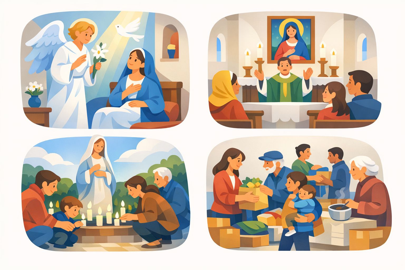 Hoogfeest Maria Boodschap op 25-03