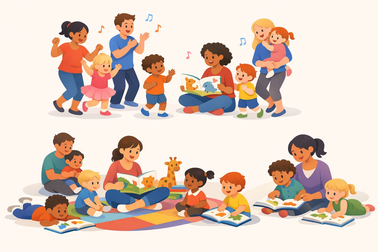 Prentenboekendans (2 t/m 4 jaar)